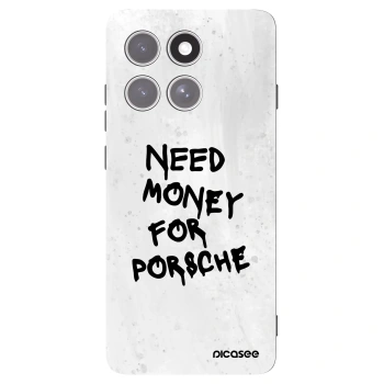 Picasee silikonový černý obal pro Motorola Edge 60 Pro - White Dollar