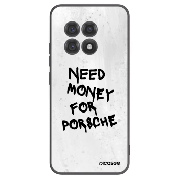 Picasee silikonový černý obal pro OnePlus 13R 5G - White Dollar
