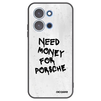 Picasee silikonový černý obal pro Xiaomi Redmi 15C 4G - White Dollar