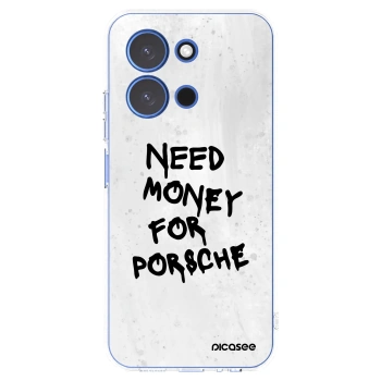Picasee silikonový průhledný obal pro Xiaomi Redmi 15C 4G - White Dollar