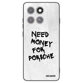 Picasee silikonový černý obal pro Motorola Edge 60 Fusion - White Dollar