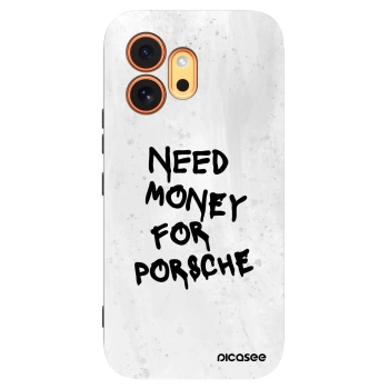 Picasee silikonový černý obal pro Honor 600 - White Dollar