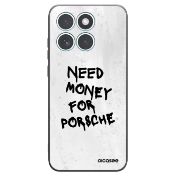 Picasee silikonový černý obal pro Motorola Edge 70 Fusion - White Dollar