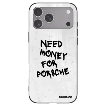 Picasee silikonový černý obal pro Apple iPhone 18 Pro Max - White Dollar