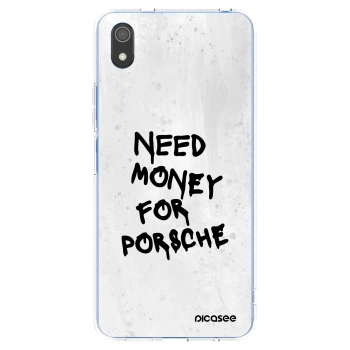 Picasee silikonový průhledný obal pro Xiaomi Redmi 7A - White Dollar