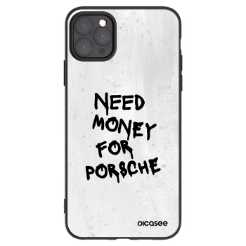 Picasee silikonový černý obal pro Apple iPhone 11 Pro Max - White Dollar