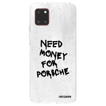 Picasee silikonový průhledný obal pro Samsung Galaxy Note 10 Lite N770F - White Dollar