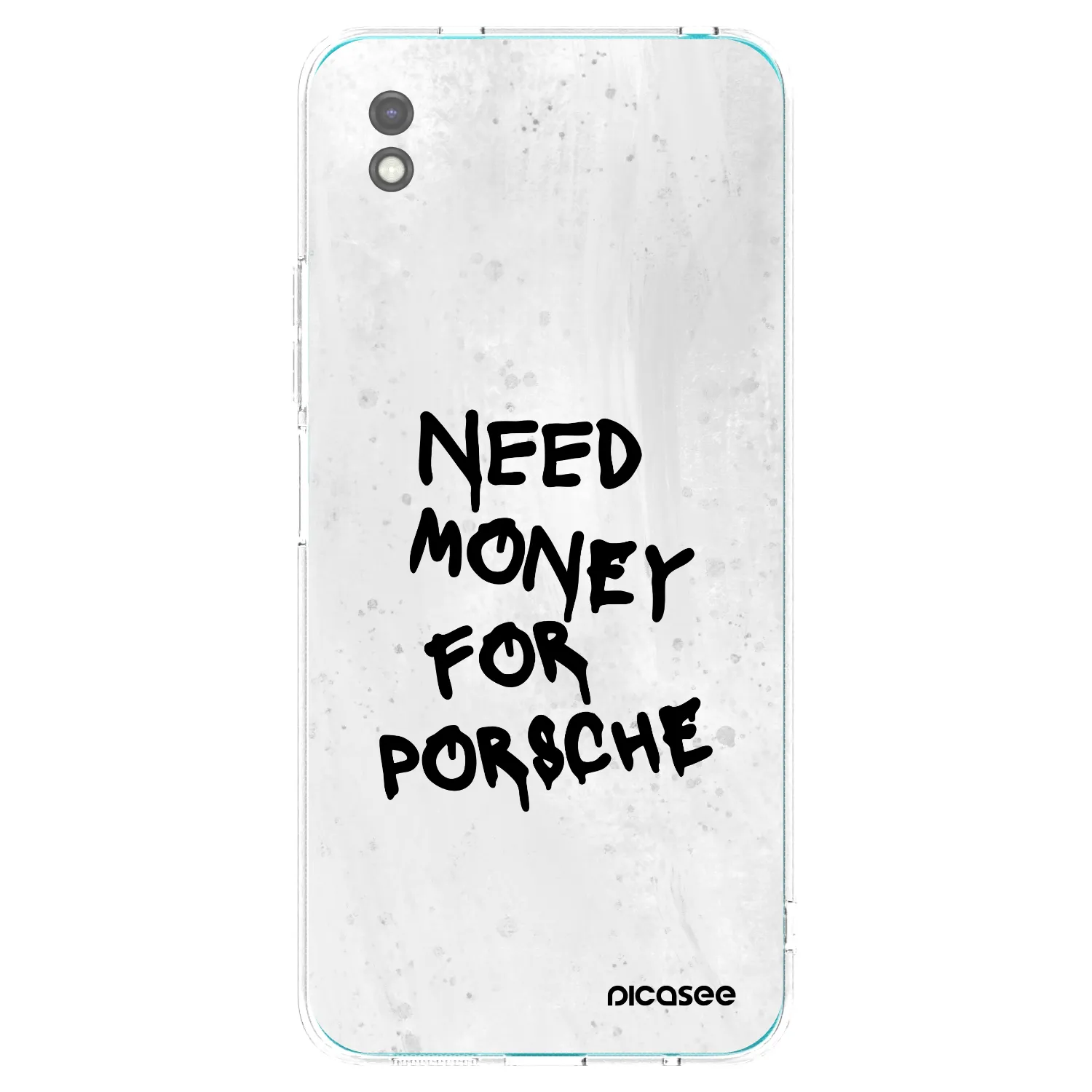 Picasee silikonový černý obal pro Xiaomi Redmi 9A - White Dollar