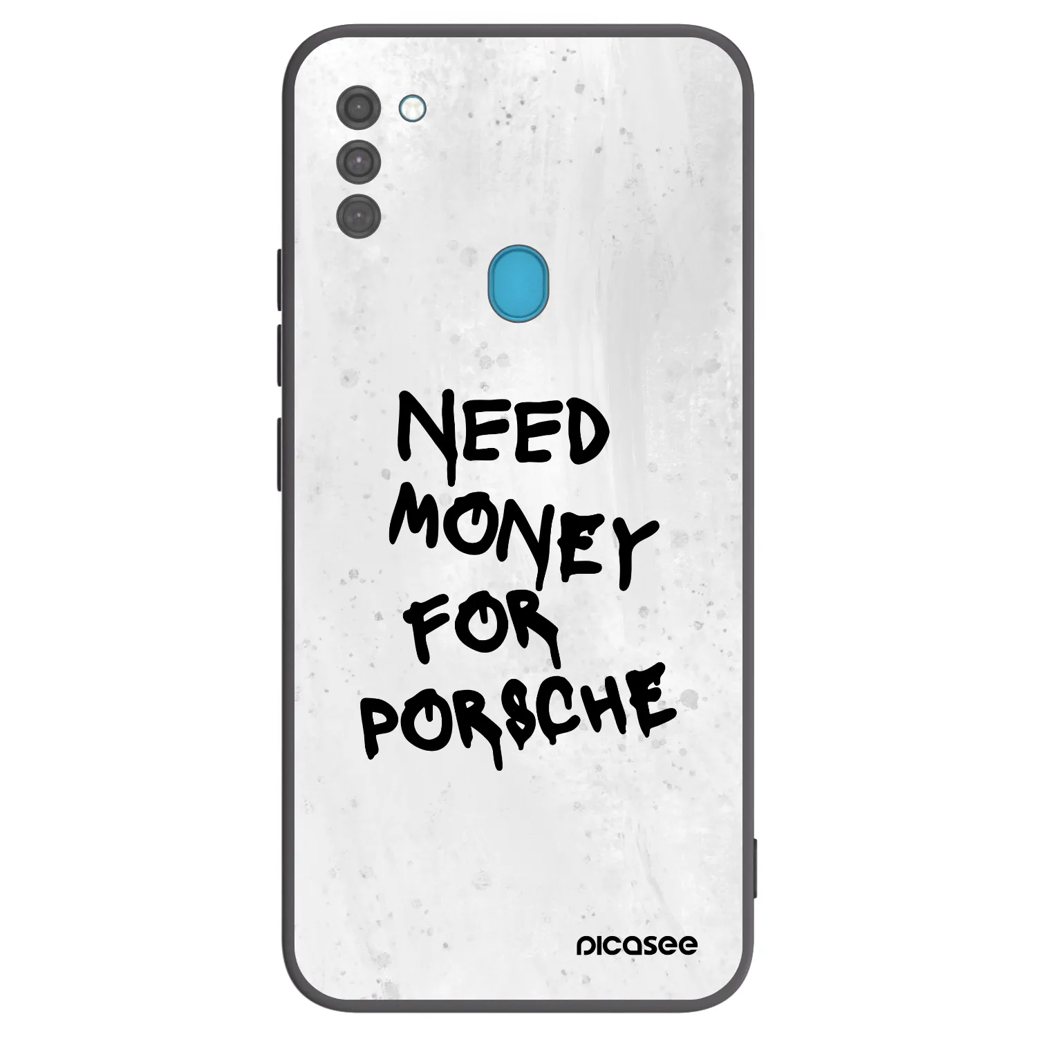 Picasee silikonový černý obal pro Samsung Galaxy M11 - White Dollar