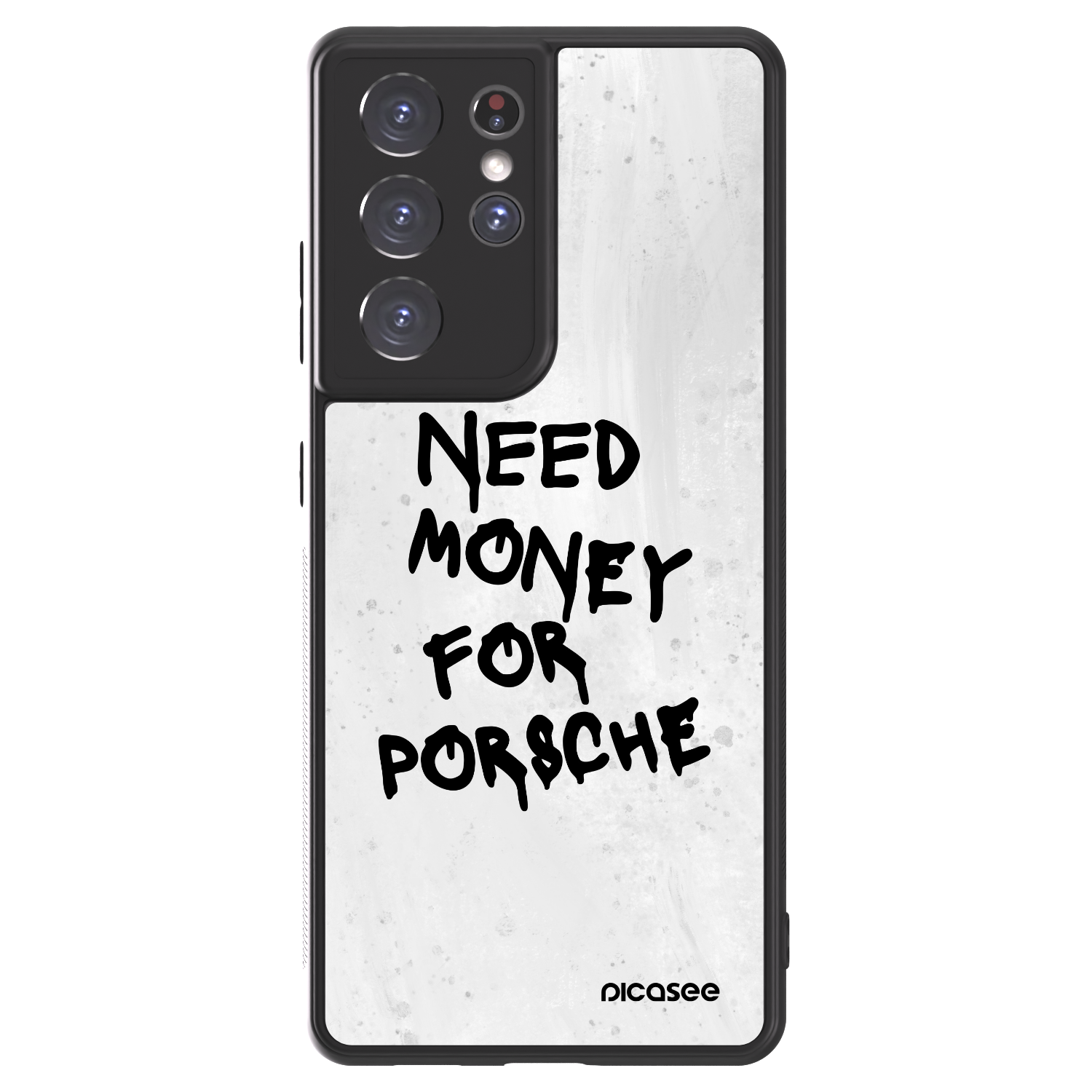 Picasee ULTIMATE CASE pro Samsung Galaxy S21 Ultra 5G G998B - White Dollar