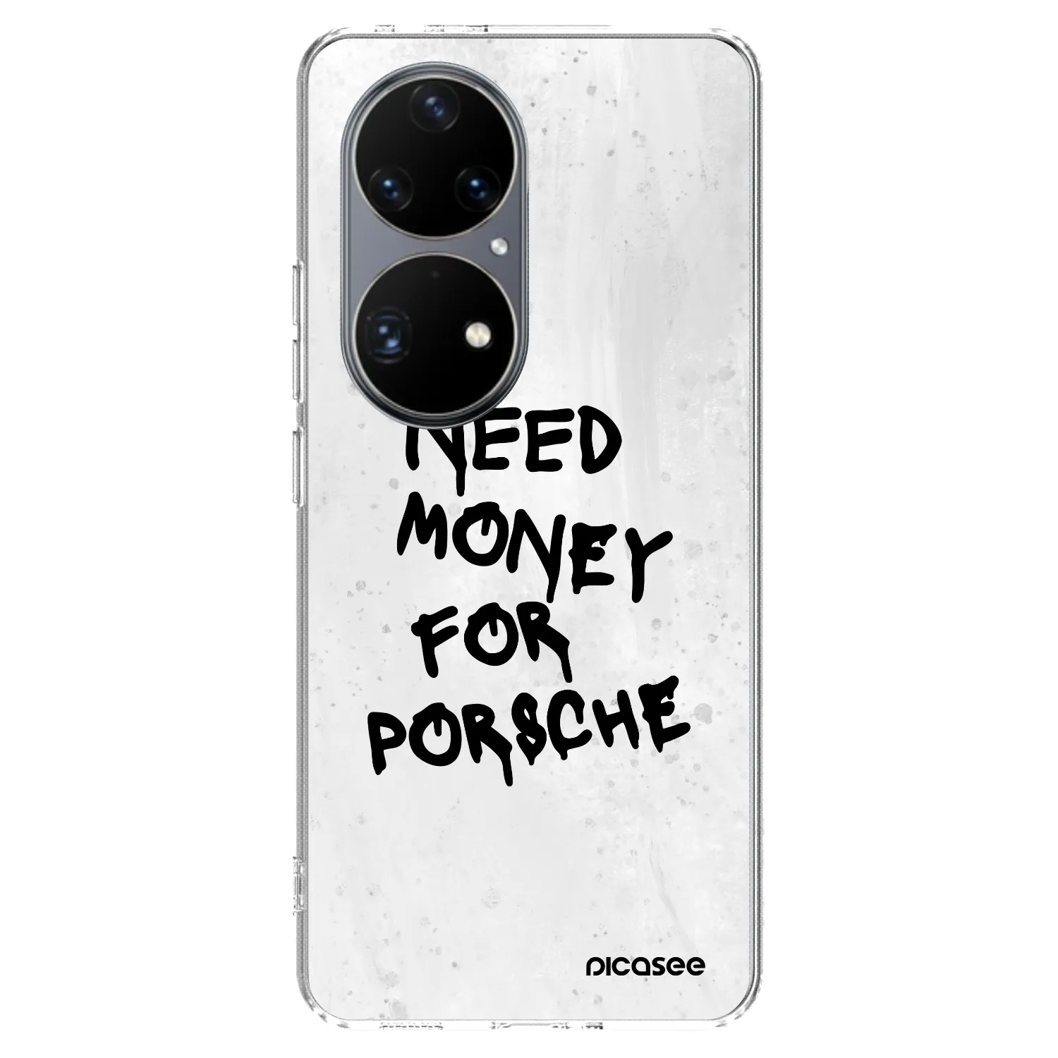 Picasee silikonový průhledný obal pro Huawei P50 - White Dollar
