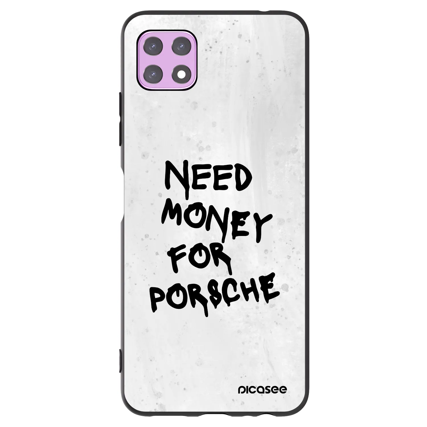Picasee silikonový černý obal pro Samsung Galaxy A22 A226B 5G - White Dollar