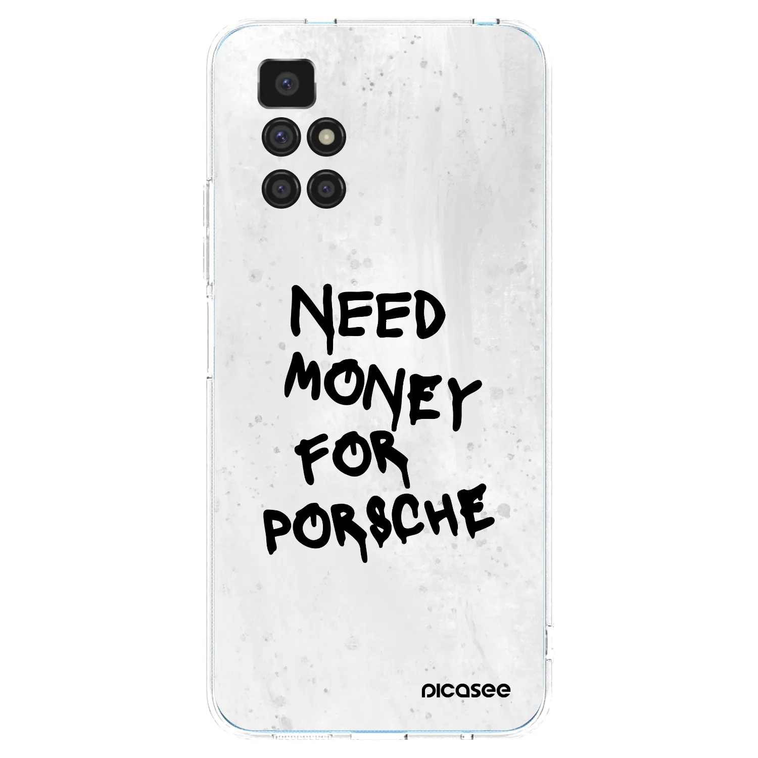 Picasee silikonový průhledný obal pro Xiaomi Redmi 10 - White Dollar