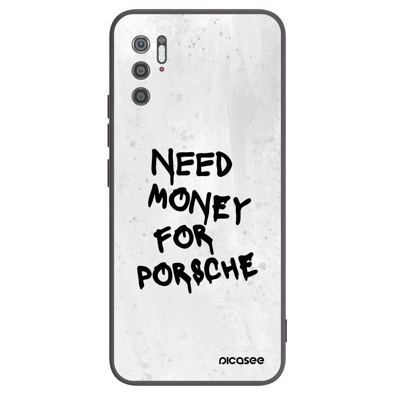 Picasee silikonový černý obal pro Xiaomi Poco M3 Pro 5G - White Dollar