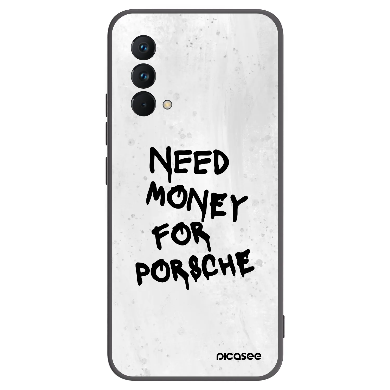 Picasee silikonový černý obal pro Realme GT Master Edition 5G - White Dollar