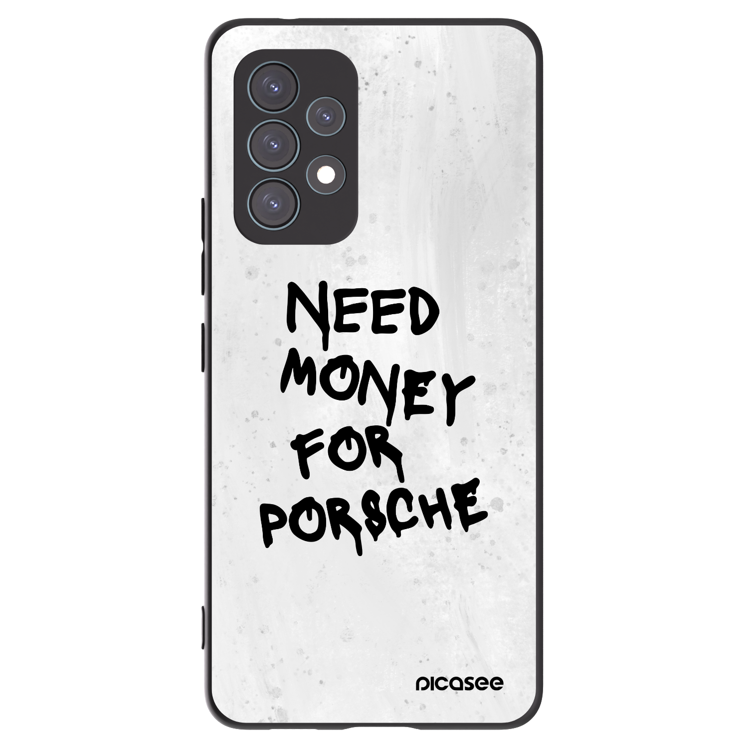 Picasee silikonový černý obal pro Samsung Galaxy A53 5G A536 - White Dollar