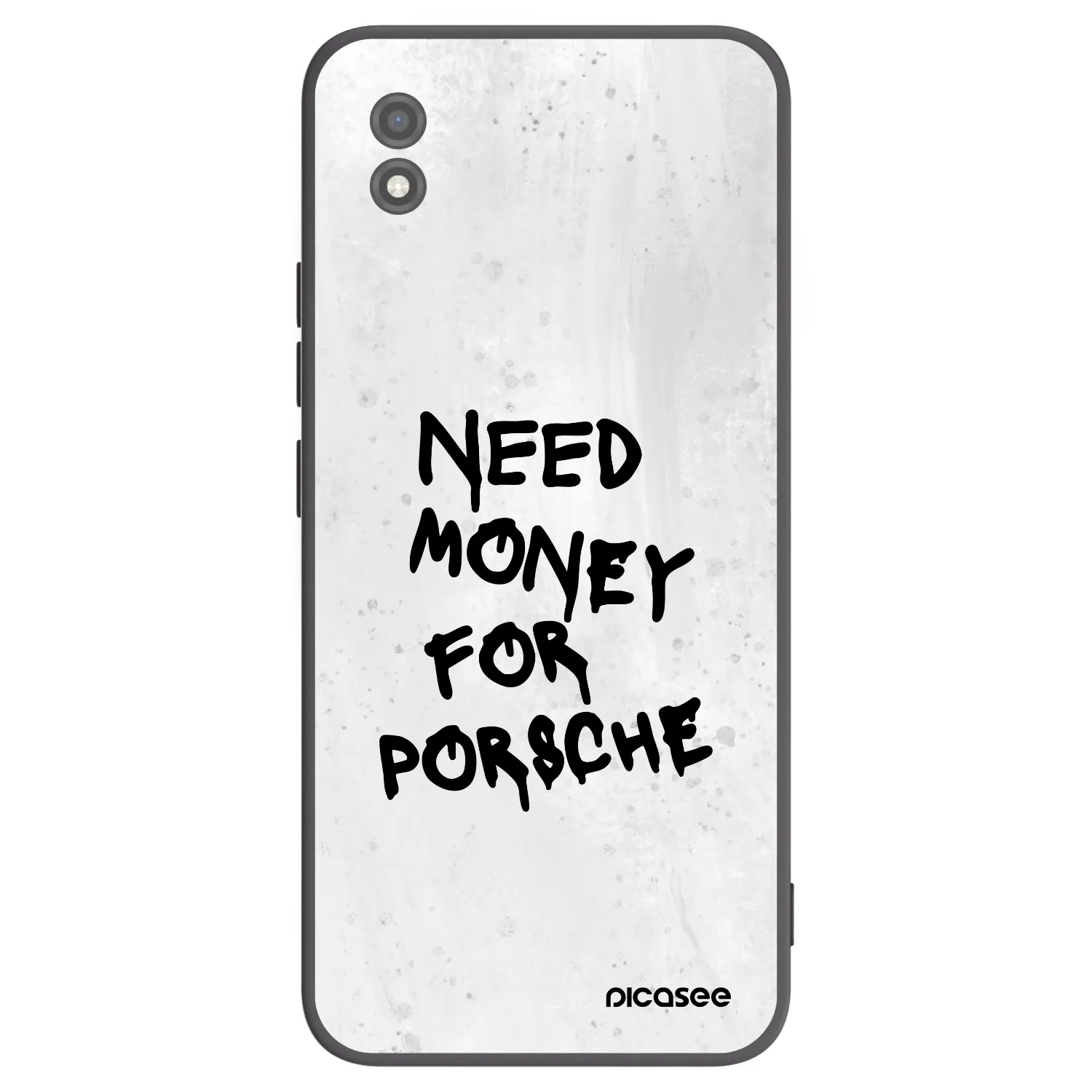 Picasee silikonový černý obal pro Realme C11 (2021) - White Dollar