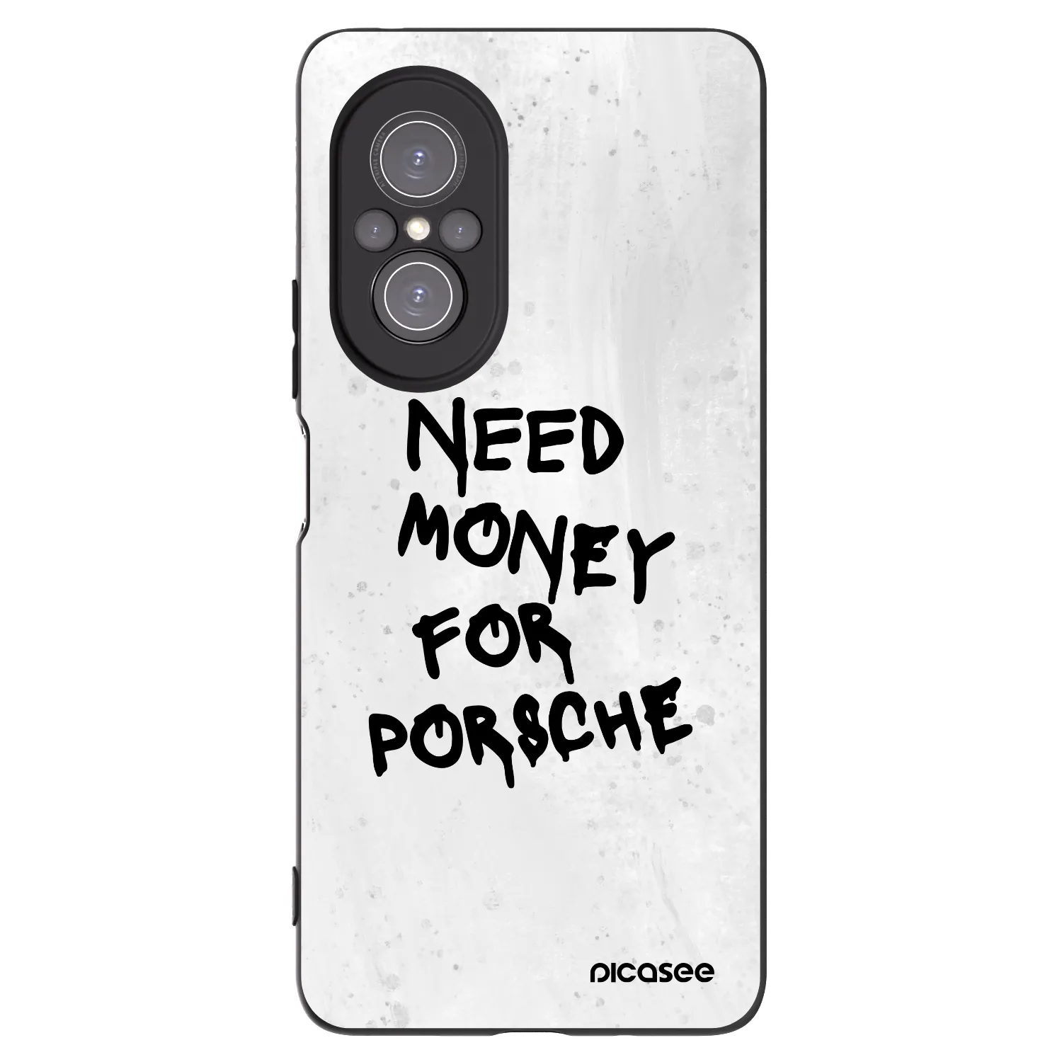 Picasee silikonový černý obal pro Huawei Nova 9 SE - White Dollar