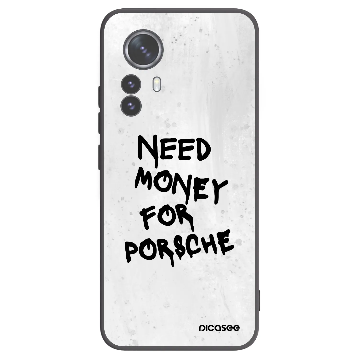 Picasee silikonový černý obal pro Xiaomi 12 Pro - White Dollar