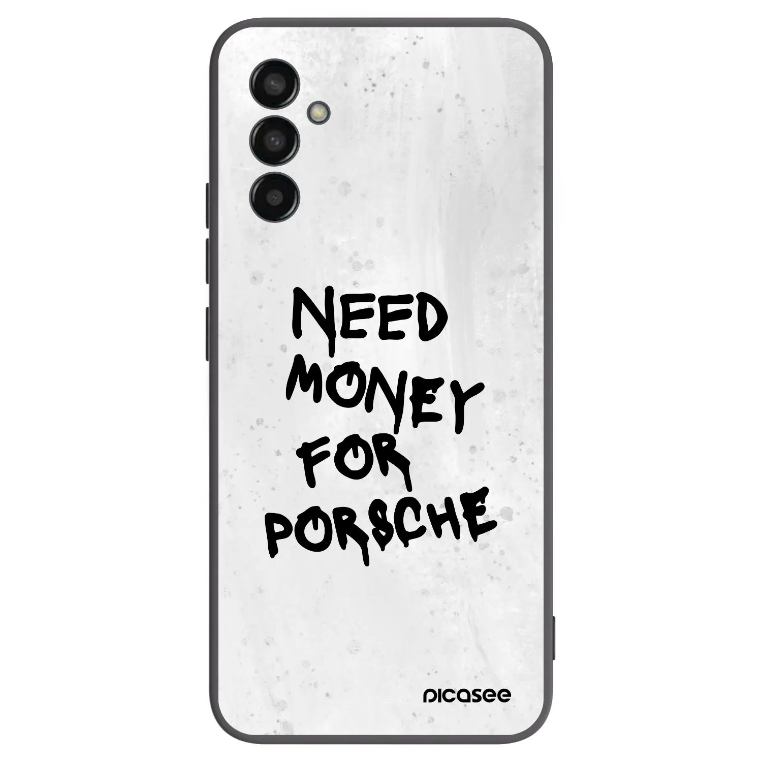 Picasee silikonový černý obal pro Samsung Galaxy M13 M135F - White Dollar