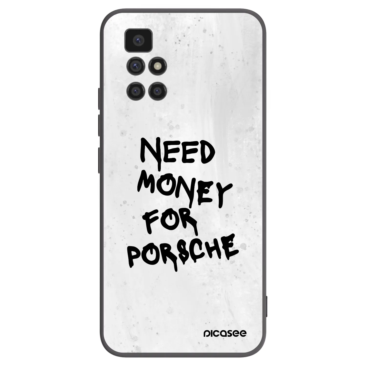 Picasee silikonový černý obal pro Xiaomi Redmi 10 (2022) - White Dollar