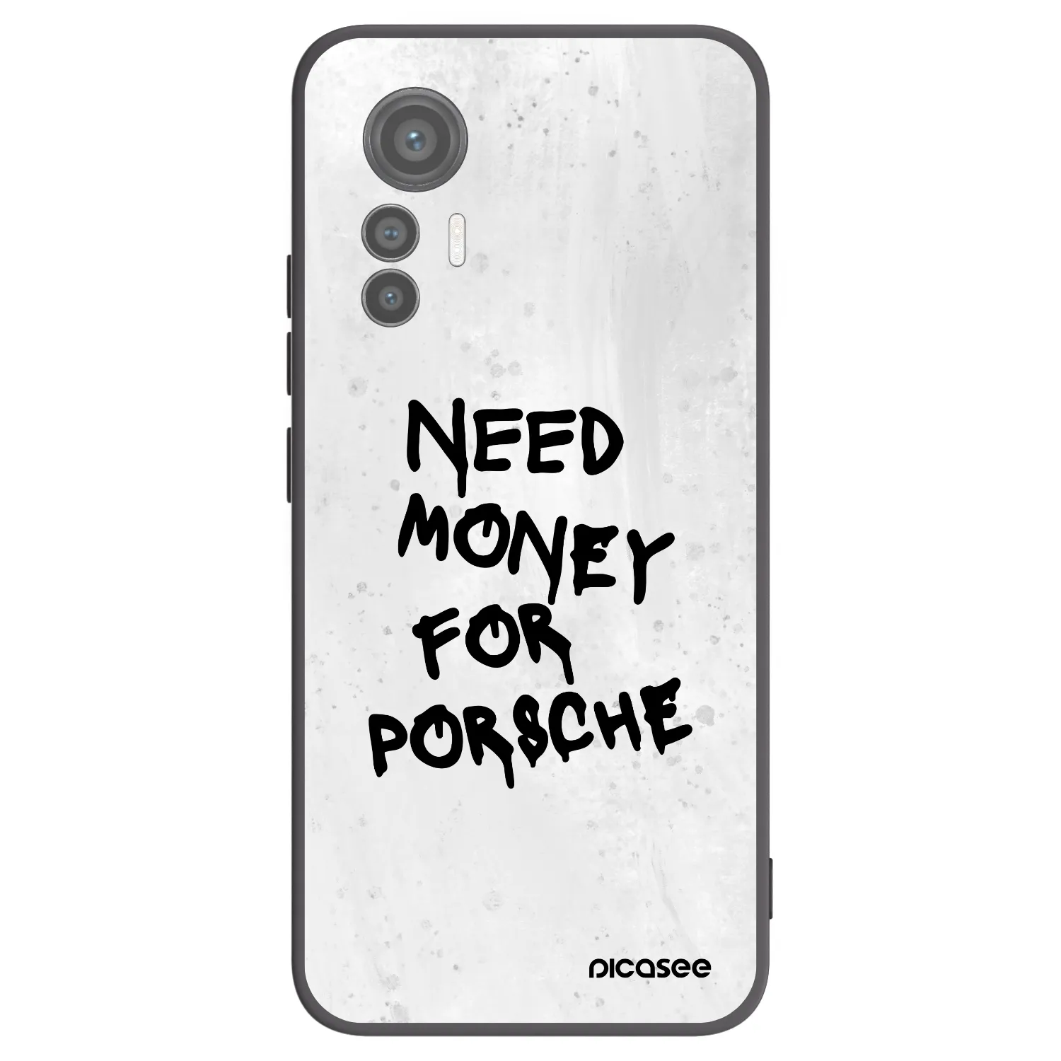 Picasee silikonový černý obal pro Xiaomi 12 Lite - White Dollar