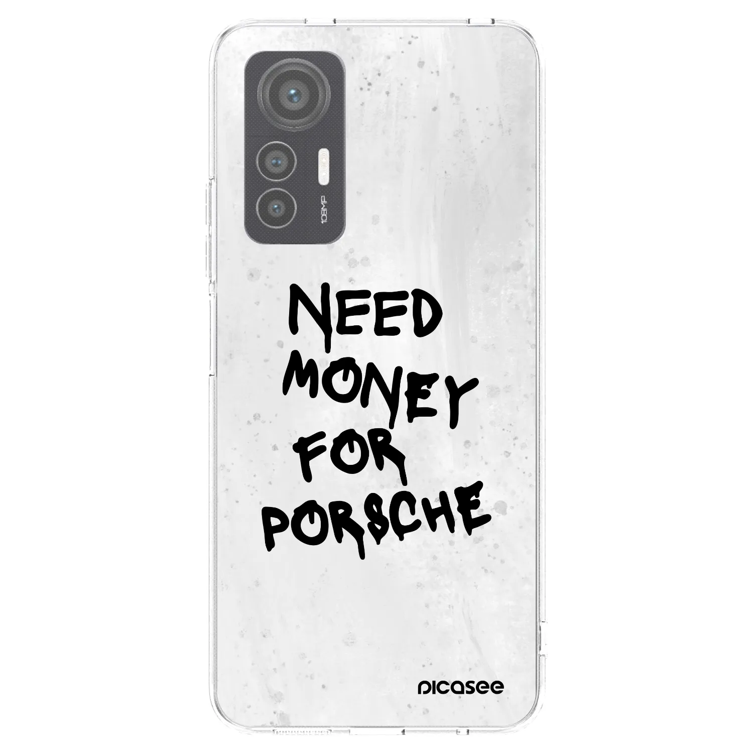 Picasee silikonový průhledný obal pro Xiaomi 12 Lite - White Dollar