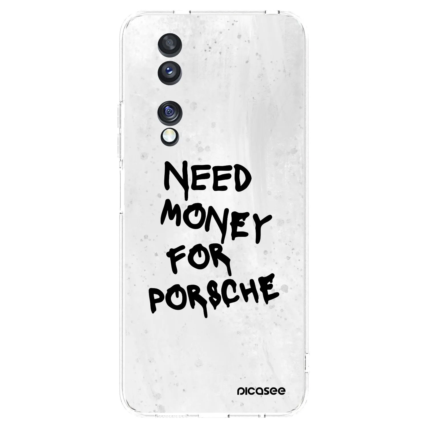 Picasee silikonový průhledný obal pro Honor 70 - White Dollar