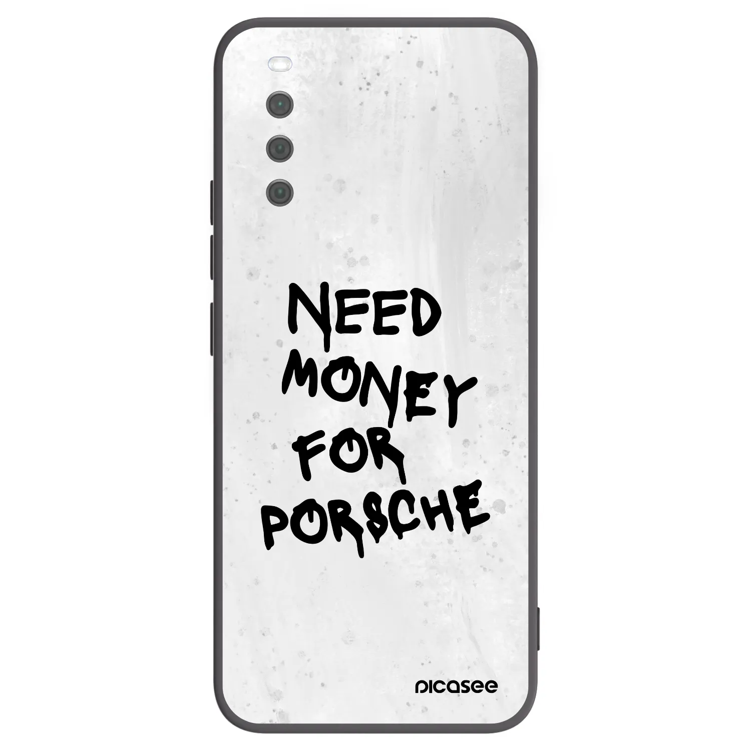 Picasee silikonový černý obal pro Sony Xperia 10 III - White Dollar