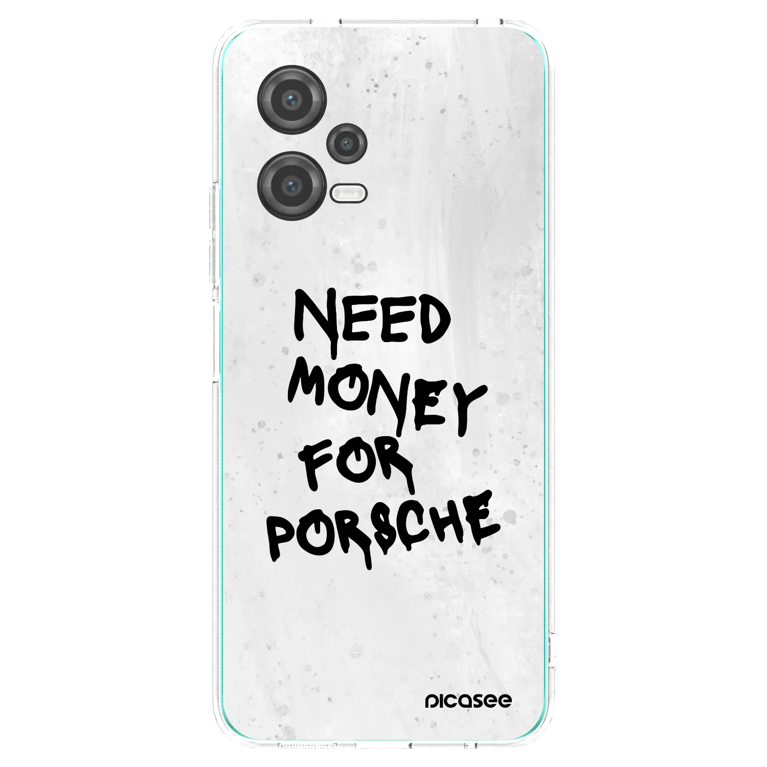 Picasee silikonový průhledný obal pro Xiaomi Poco X5 - White Dollar