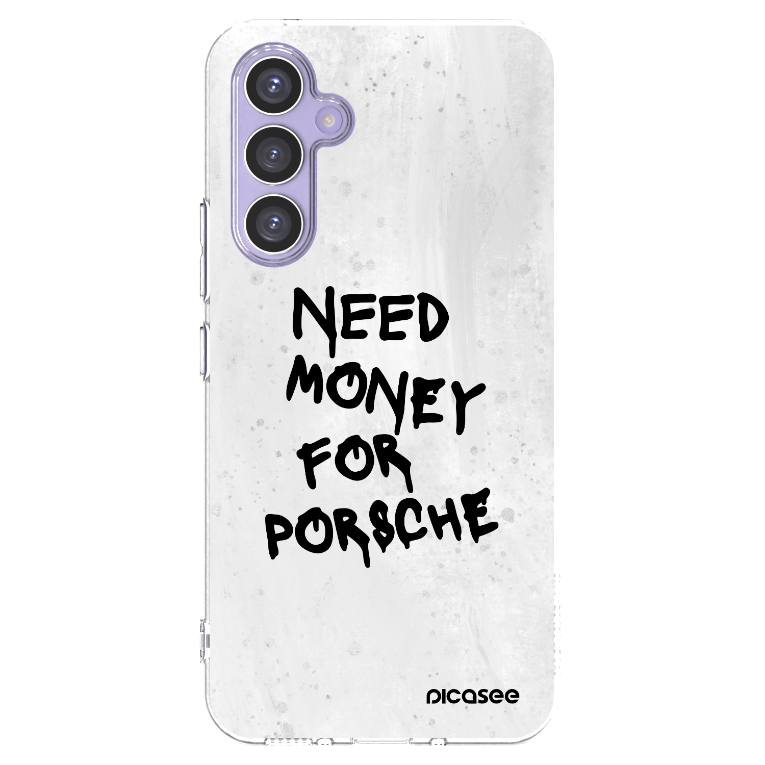 Picasee silikonový průhledný obal pro Samsung Galaxy A54 5G A546B - White Dollar