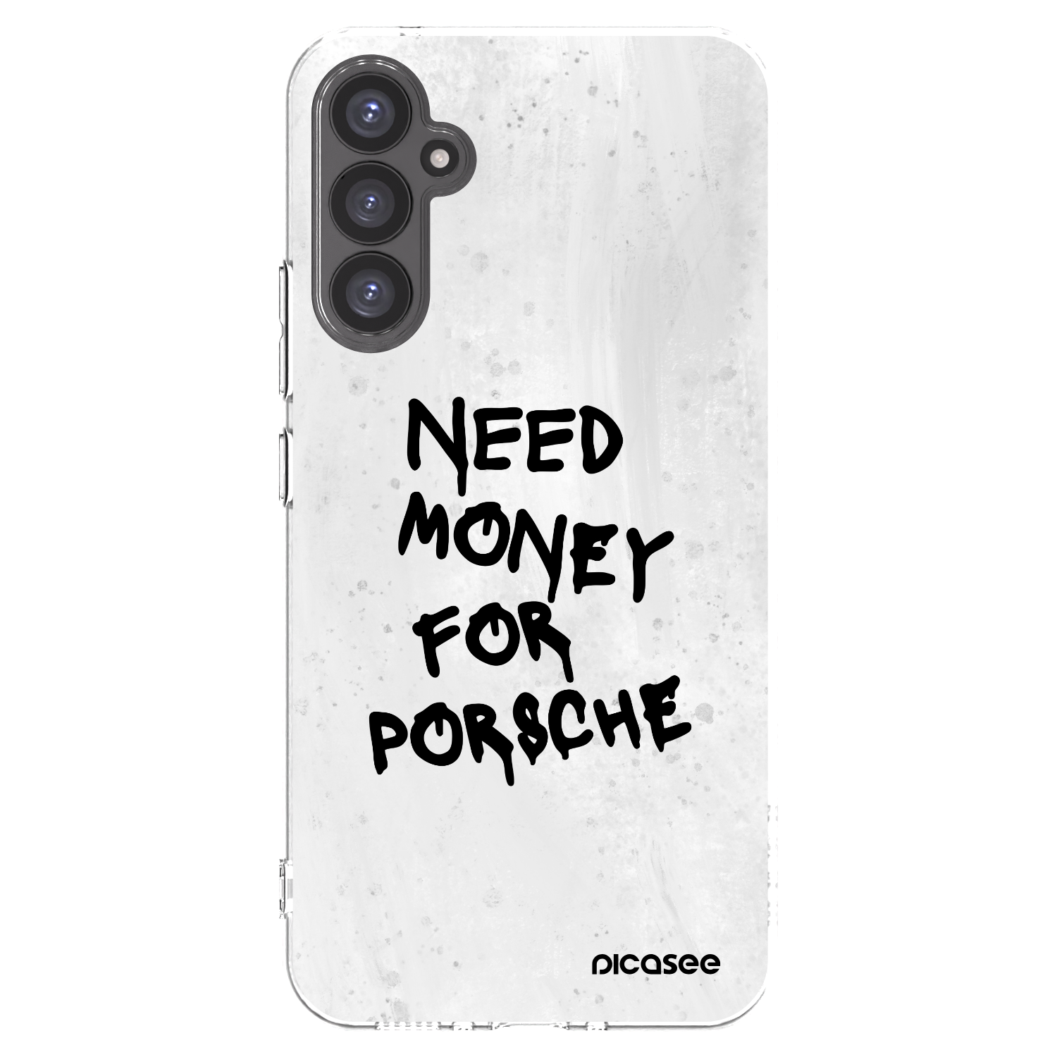 Picasee silikonový průhledný obal pro Samsung Galaxy A34 5G A346B - White Dollar
