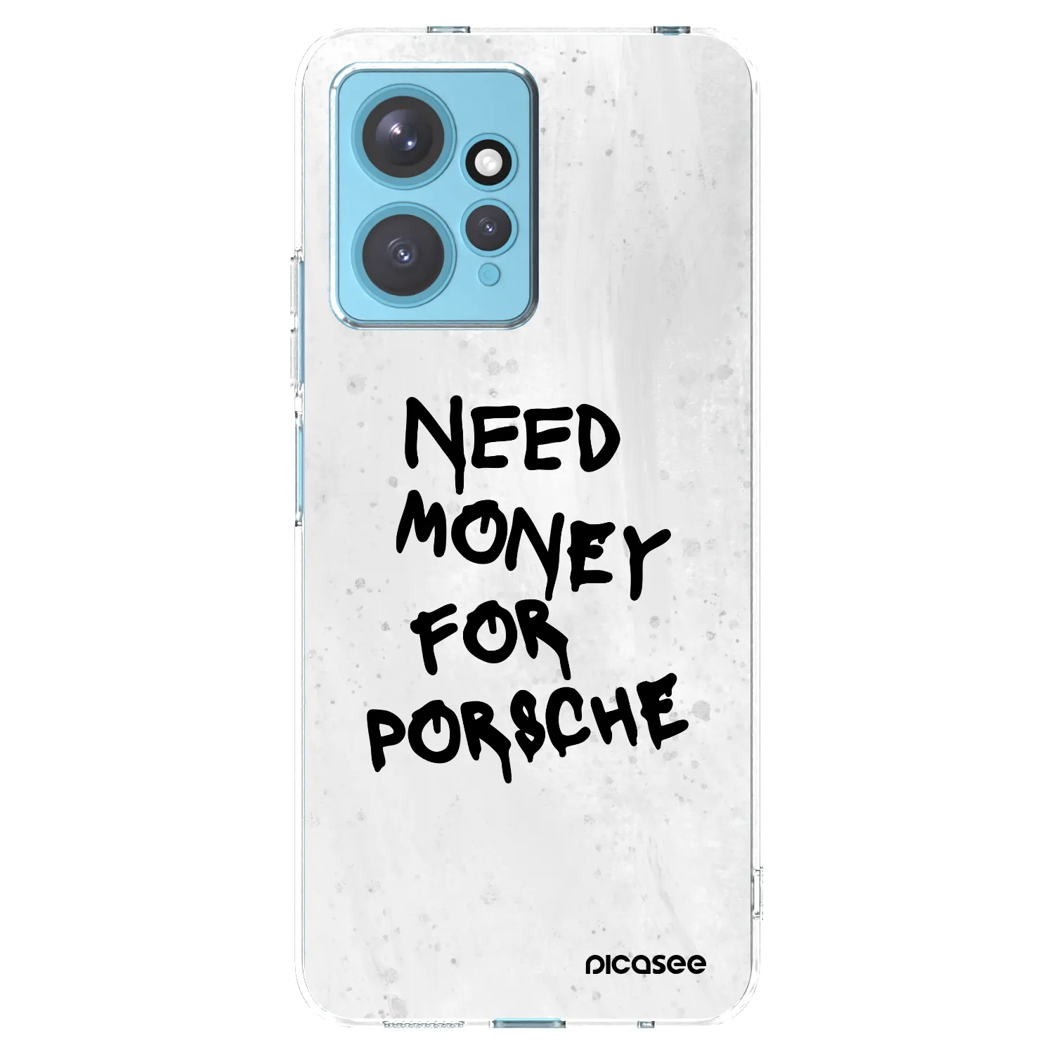 Picasee silikonový průhledný obal pro Xiaomi Redmi Note 12 4G - White Dollar