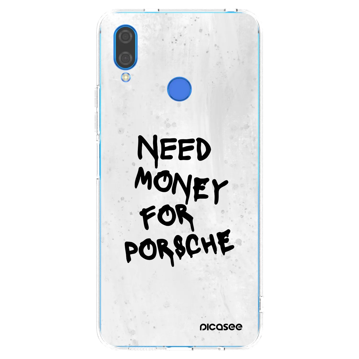 Picasee silikonový průhledný obal pro Huawei Nova 3i - White Dollar