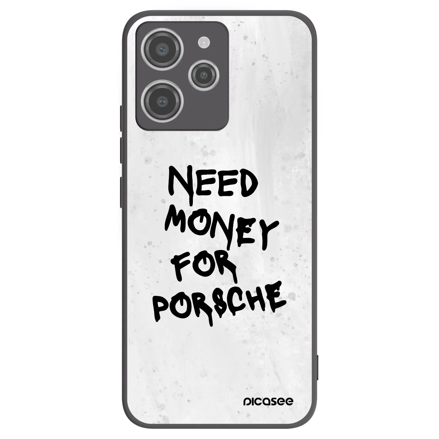 Picasee silikonový černý obal pro Xiaomi Redmi 12 4G - White Dollar