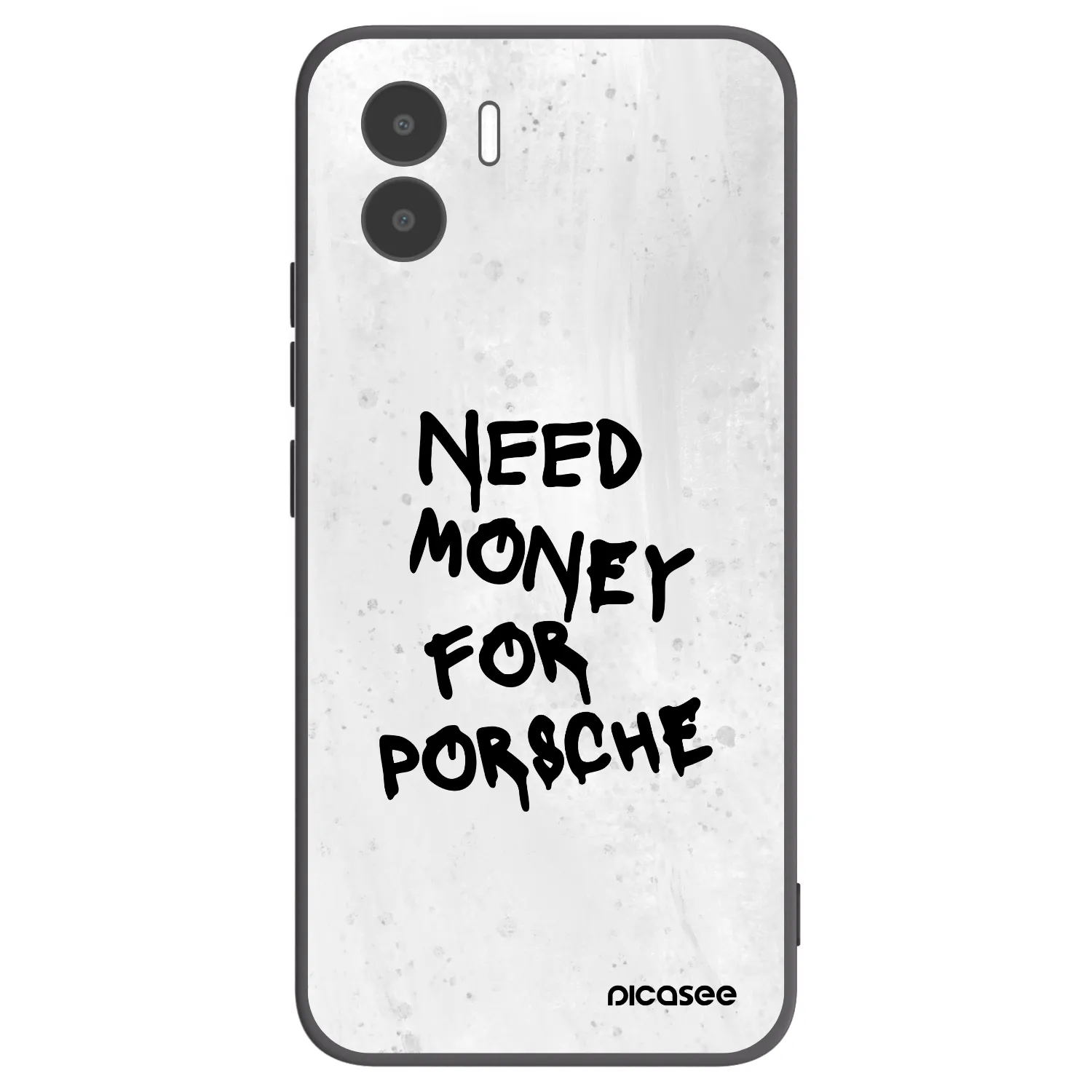 Picasee silikonový černý obal pro Xiaomi Redmi A2 - White Dollar