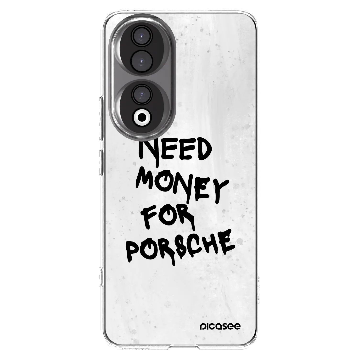 Picasee silikonový průhledný obal pro Honor 90 5G - White Dollar