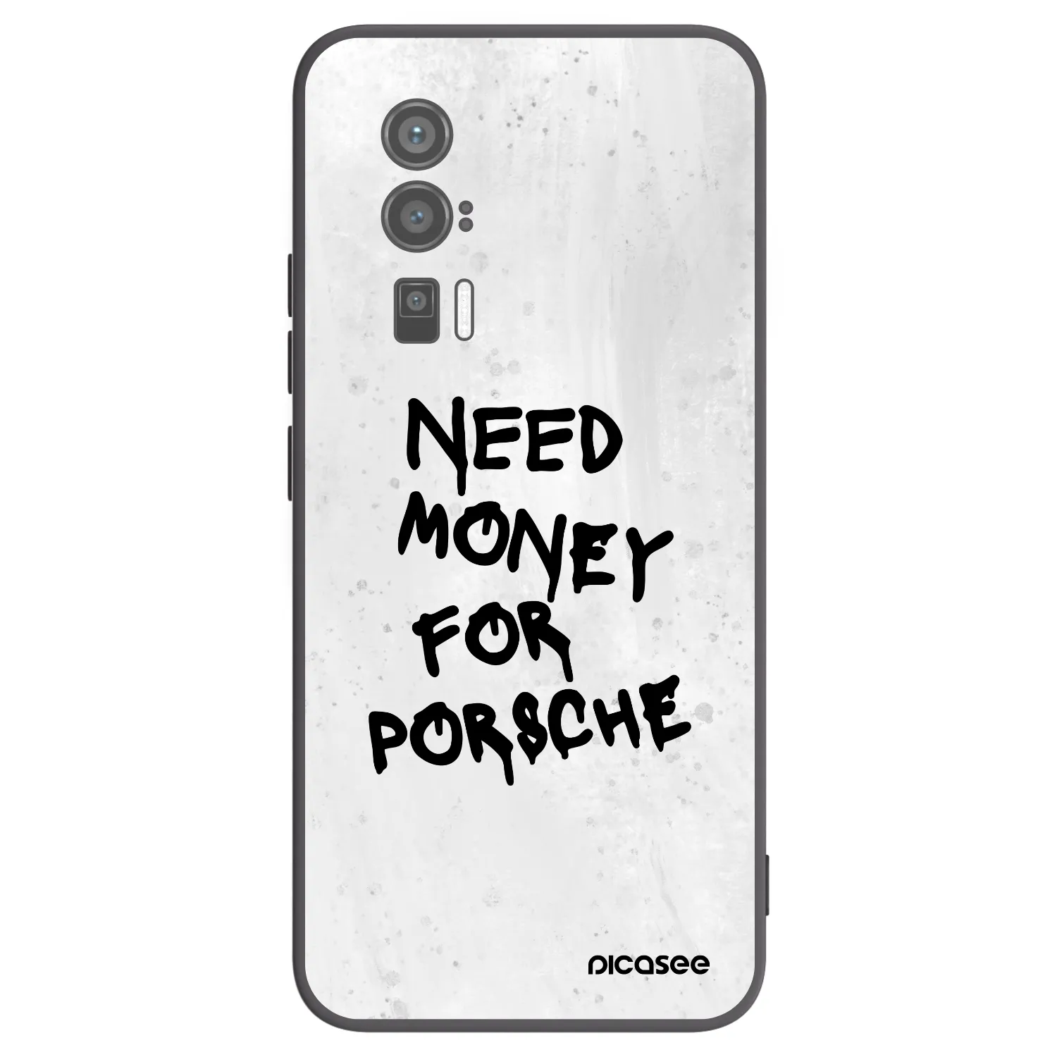 Picasee silikonový černý obal pro Xiaomi Poco F5 Pro 5G - White Dollar