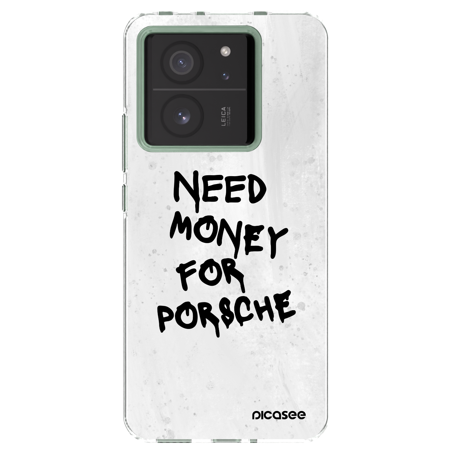 Picasee silikonový průhledný obal pro Xiaomi 13T - White Dollar