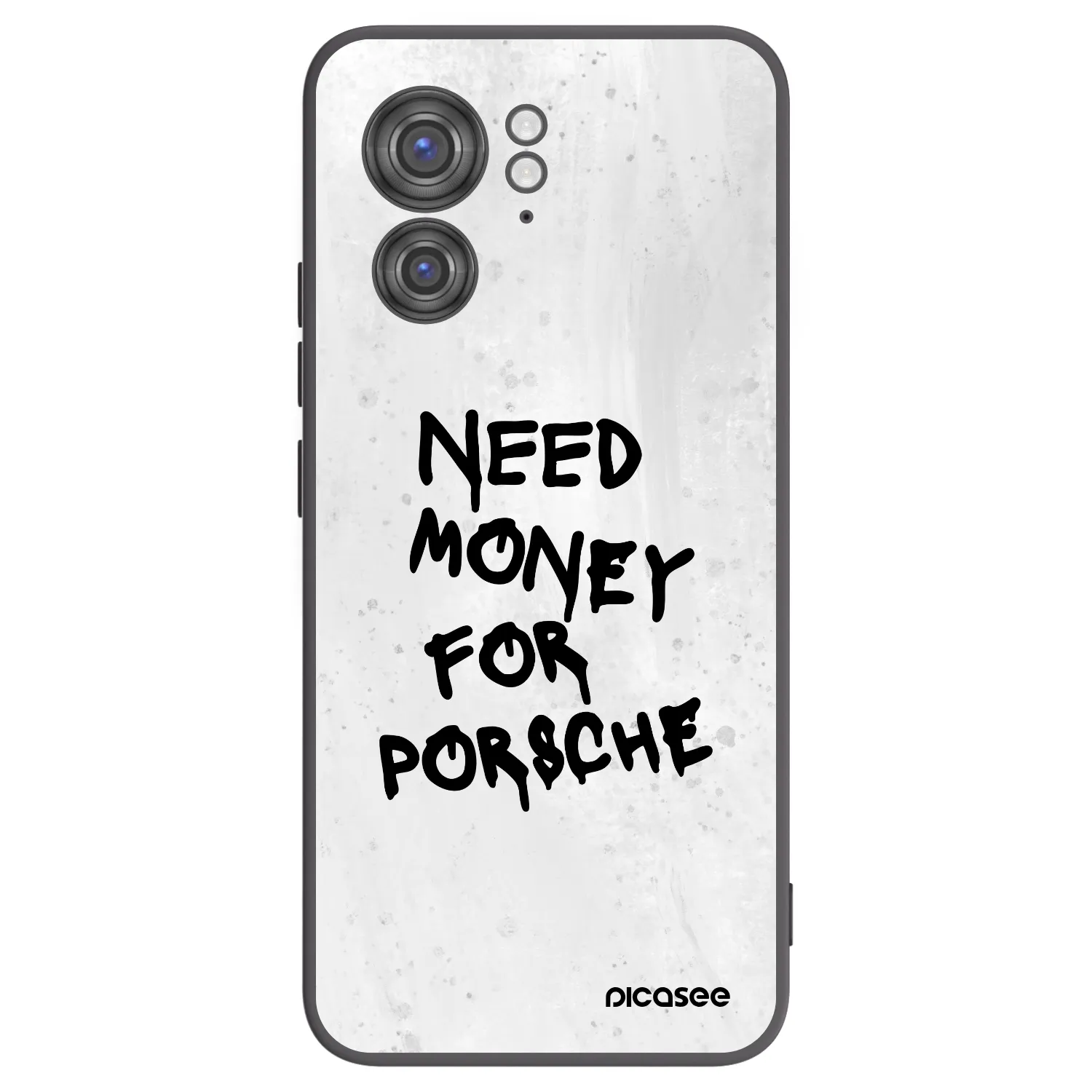 Picasee silikonový černý obal pro Motorola Edge 40 - White Dollar