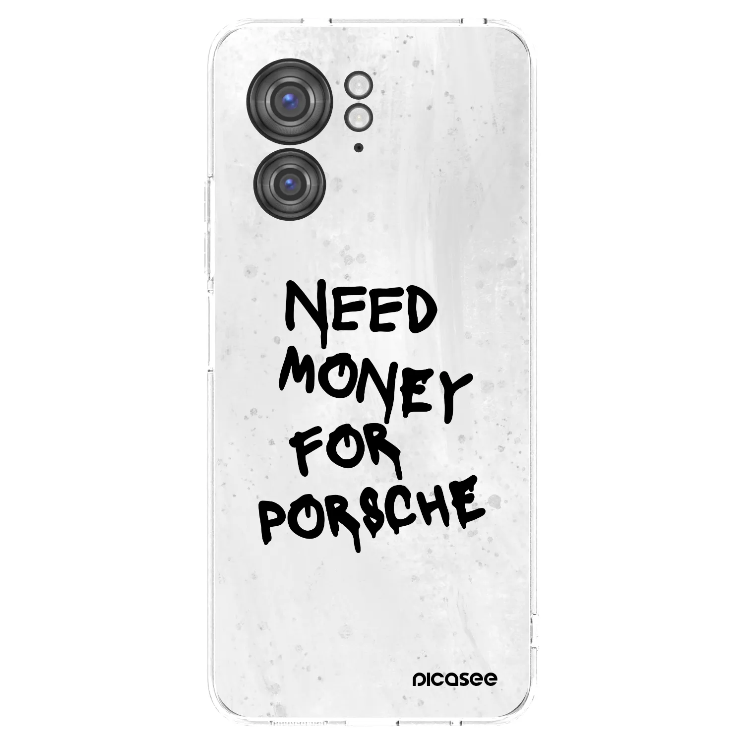 Picasee silikonový průhledný obal pro Motorola Edge 40 - White Dollar