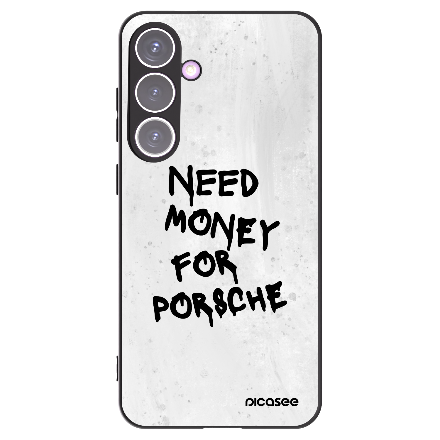 Picasee silikonový černý obal pro Samsung Galaxy S24+ S926B 5G - White Dollar