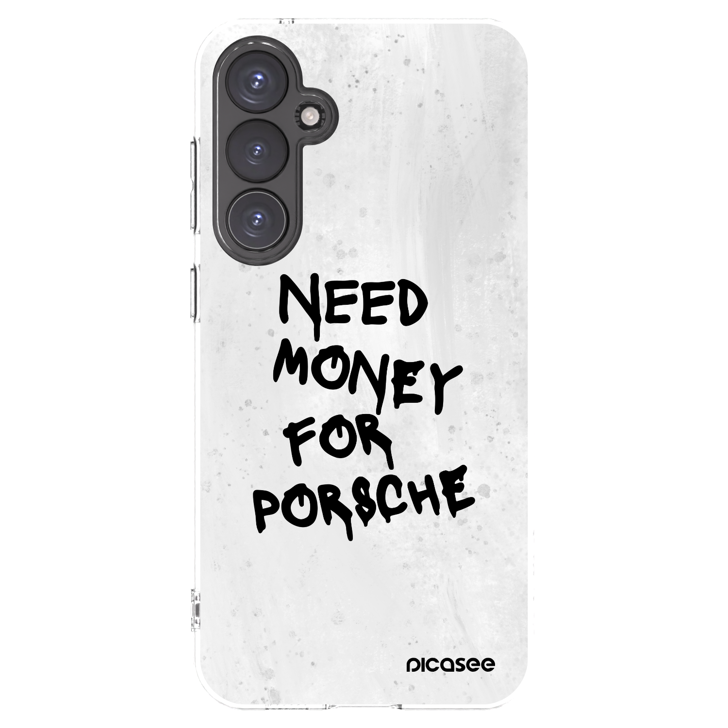 Picasee silikonový průhledný obal pro Samsung Galaxy S23 FE S711B - White Dollar
