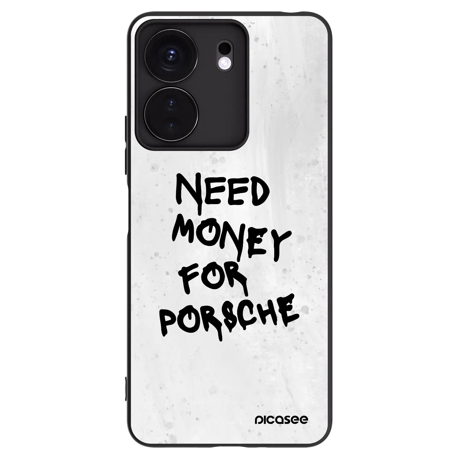 Picasee silikonový černý obal pro Xiaomi Redmi 13C 4G - White Dollar