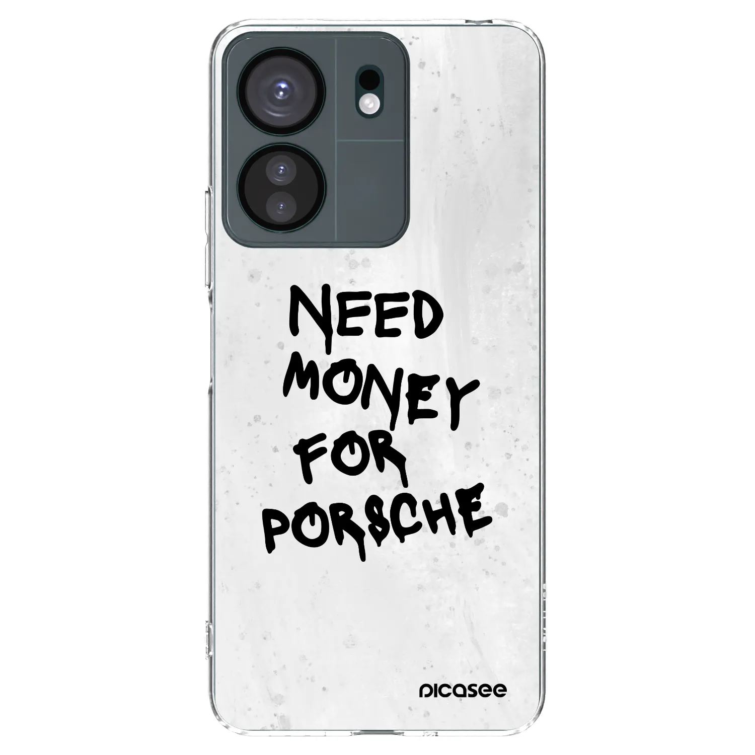 Picasee silikonový průhledný obal pro Xiaomi Redmi 13C 4G - White Dollar