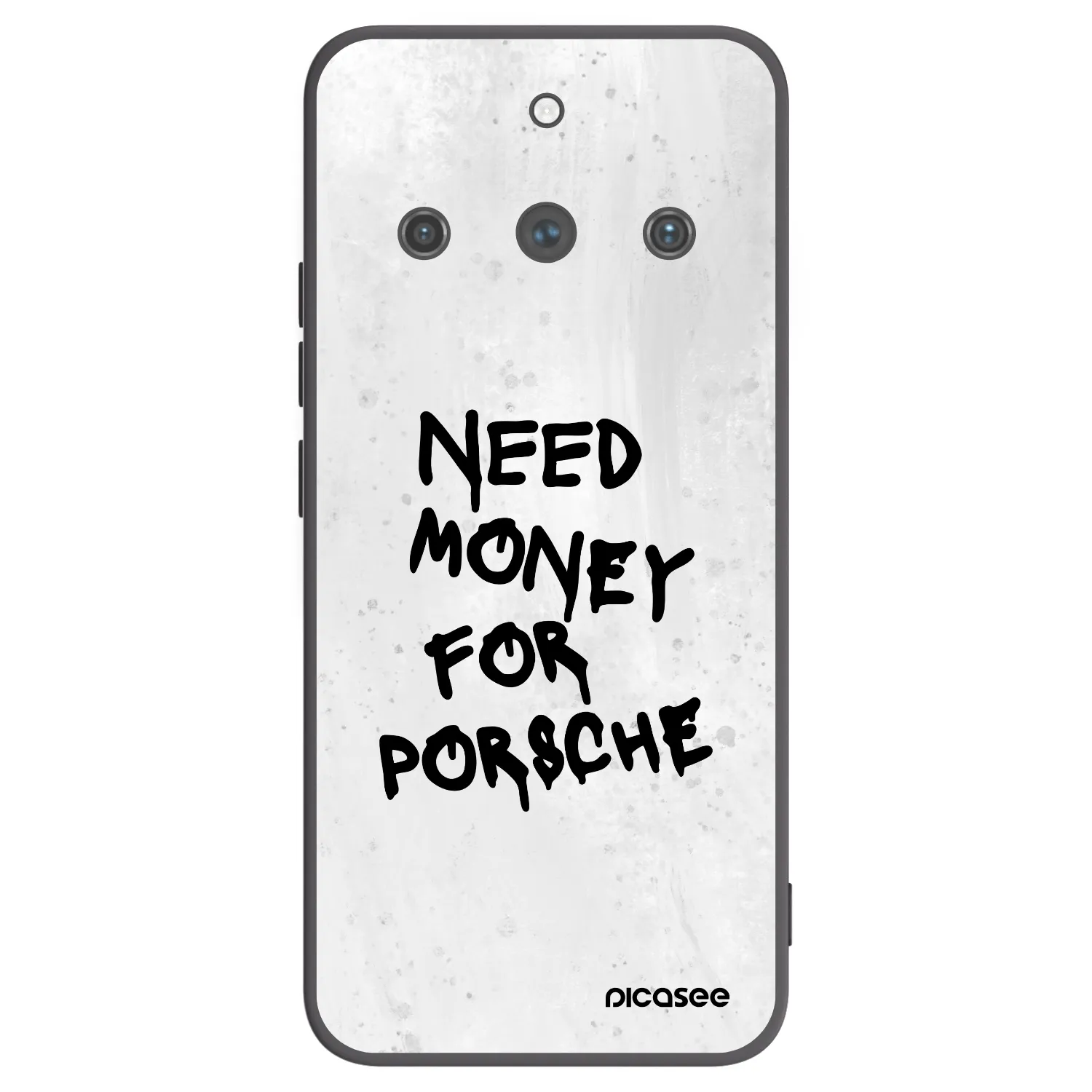 Picasee silikonový černý obal pro Realme 11 Pro+ - White Dollar