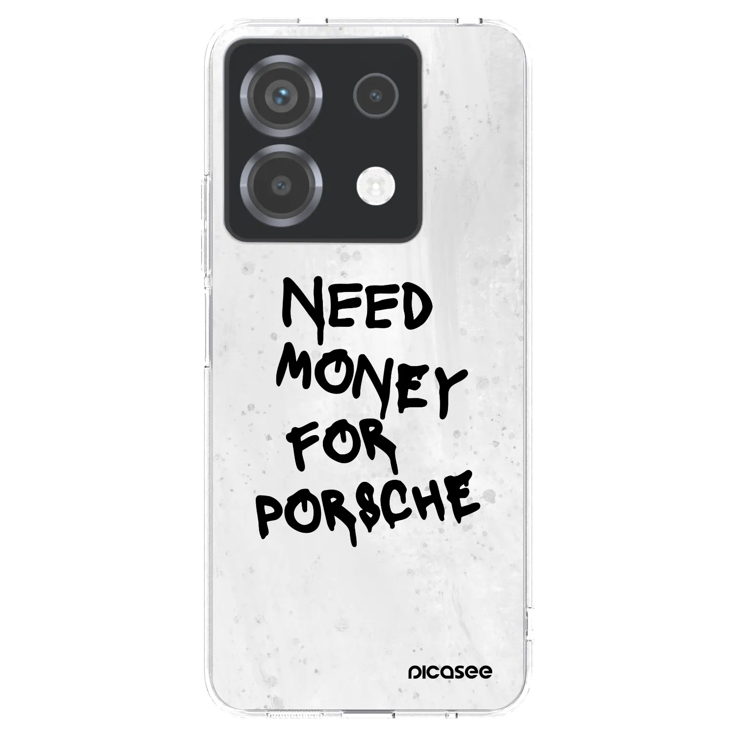 Picasee silikonový průhledný obal pro Xiaomi Poco X6 - White Dollar