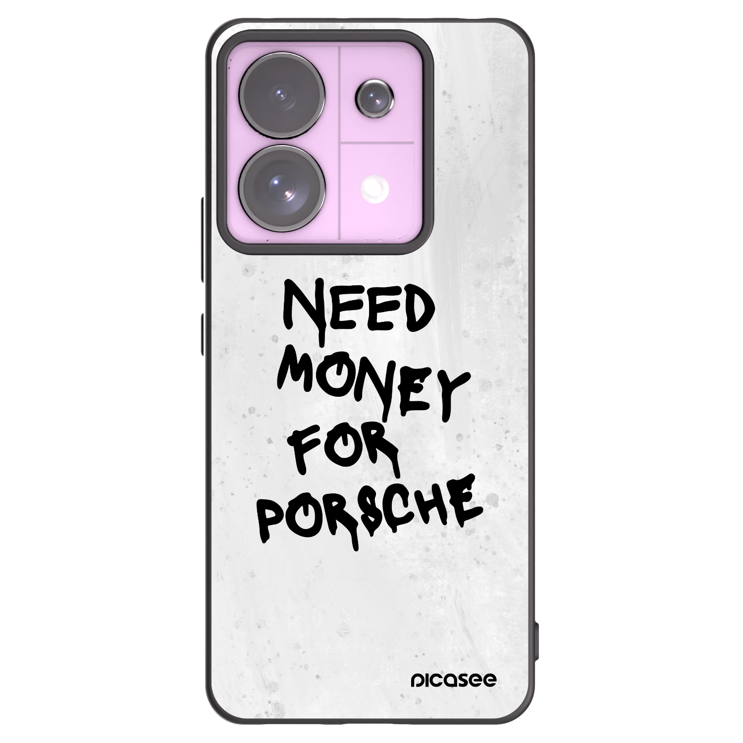 Picasee silikonový černý obal pro Xiaomi Redmi Note 13 Pro 5G - White Dollar