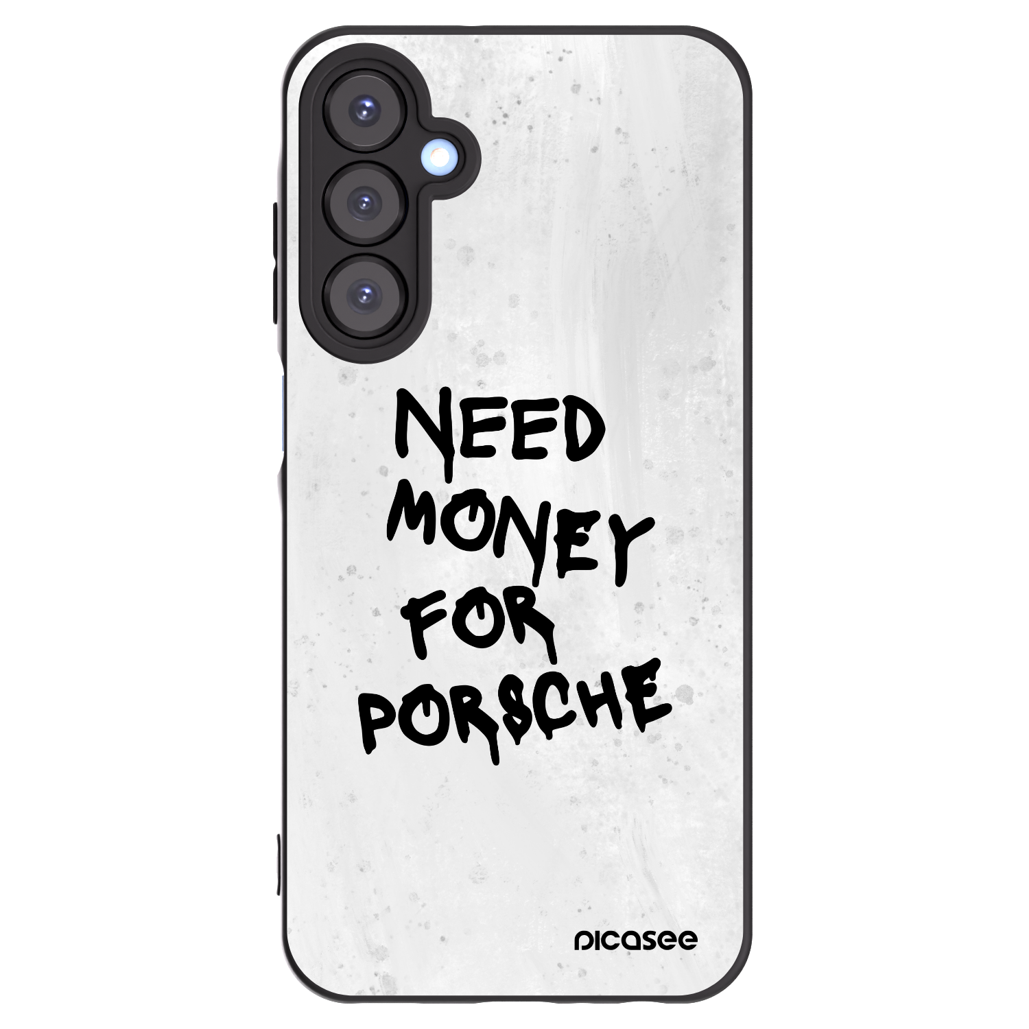 Picasee silikonový černý obal pro Samsung Galaxy A25 A256B 5G - White Dollar
