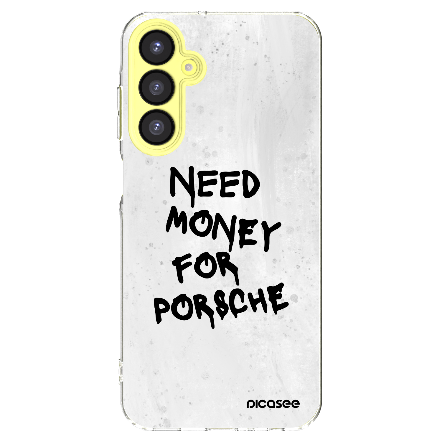 Picasee silikonový průhledný obal pro Samsung Galaxy A25 A256B 5G - White Dollar